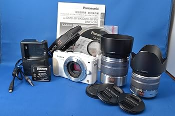 Panasonic - ☆自撮り写真をその場でスマホに☆LUMIX GF6 ホワイト レンズキット Amazon | パナソニック ルミックス ミラーレス一眼カメラ